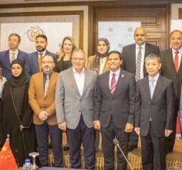ندوة الصين والسلام بالشرق الأوسط بفندق سفير القاهرة